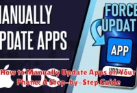How to Manually Update Apps on Your Phone: A Step-by-Step Guide