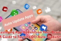 Mastering App Updates on Your Device: A Guide to Turning Off Auto-Updates