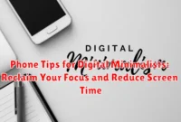 Phone Tips for Digital Minimalists: Reclaim Your Focus and Reduce Screen Time