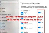 Silence the Noise: A Complete Guide to Disabling Notifications on Your Phone