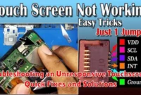 Troubleshooting an Unresponsive Touchscreen: Quick Fixes and Solutions